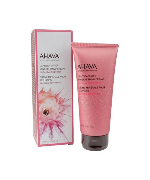 AHAVA Mineral Hand Cream – Cactus & Pink Pepper