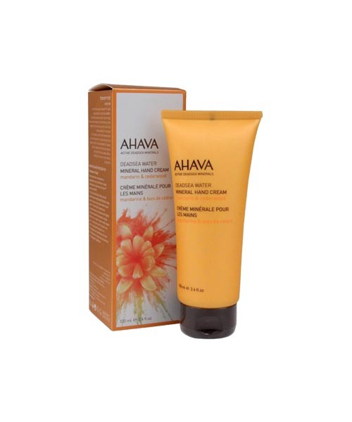 AHAVA Mineral Hand Cream – Mandarin & Cedarwood
