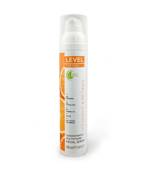 LEVEL C-RETINOL Concentrated Multivitamin Facial Serum 100ml