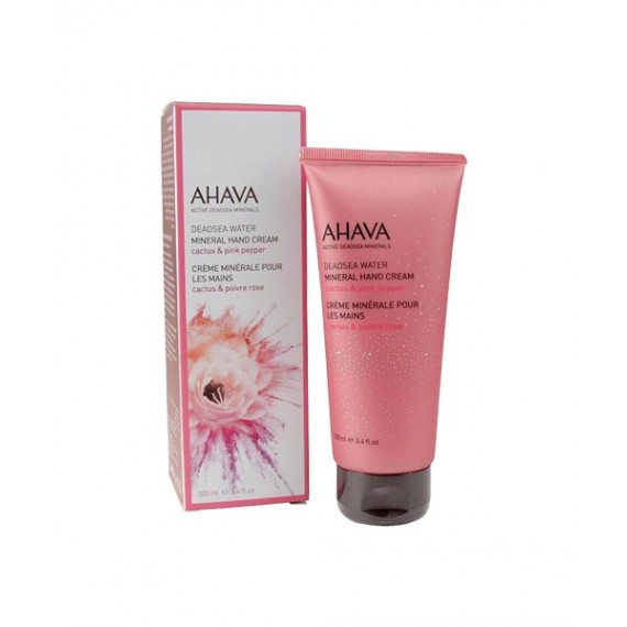 AHAVA Mineral Hand Cream – Cactus & Pink Pepper