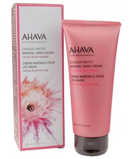 AHAVA Mineral Hand Cream – Cactus & Pink Pepper
