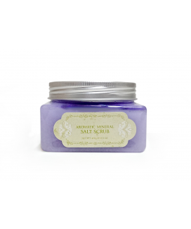 INTENSIVE SPA NOSTALGIA Aromatic Mineral Salt Scrub - Romance/Purple